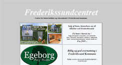 Desktop Screenshot of frederikssundcentret.dk