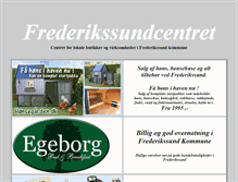 Tablet Screenshot of frederikssundcentret.dk